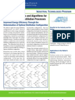 Industrial Distillation Energy Savings