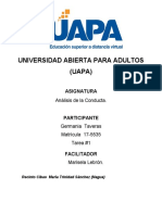 Tarea 1 Analisis de La Conducta