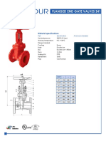 Flanged End Gate Valves Z41: Material Specifications