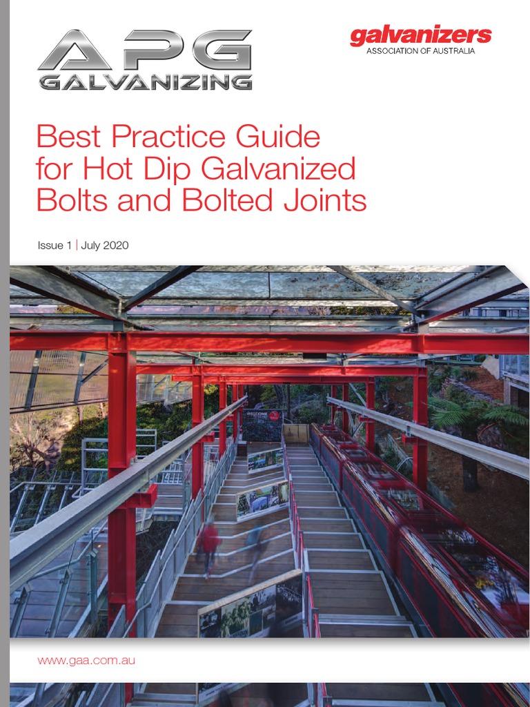 Hot Dip Galvanized Bolts Guide | PDF | Screw | Nut (Hardware)