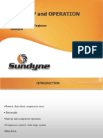 Start Up and Operation: Presented by Fs Engineer Sundyne