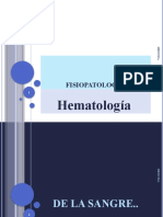 Fisiopatología... HEMATOLOGIA 1