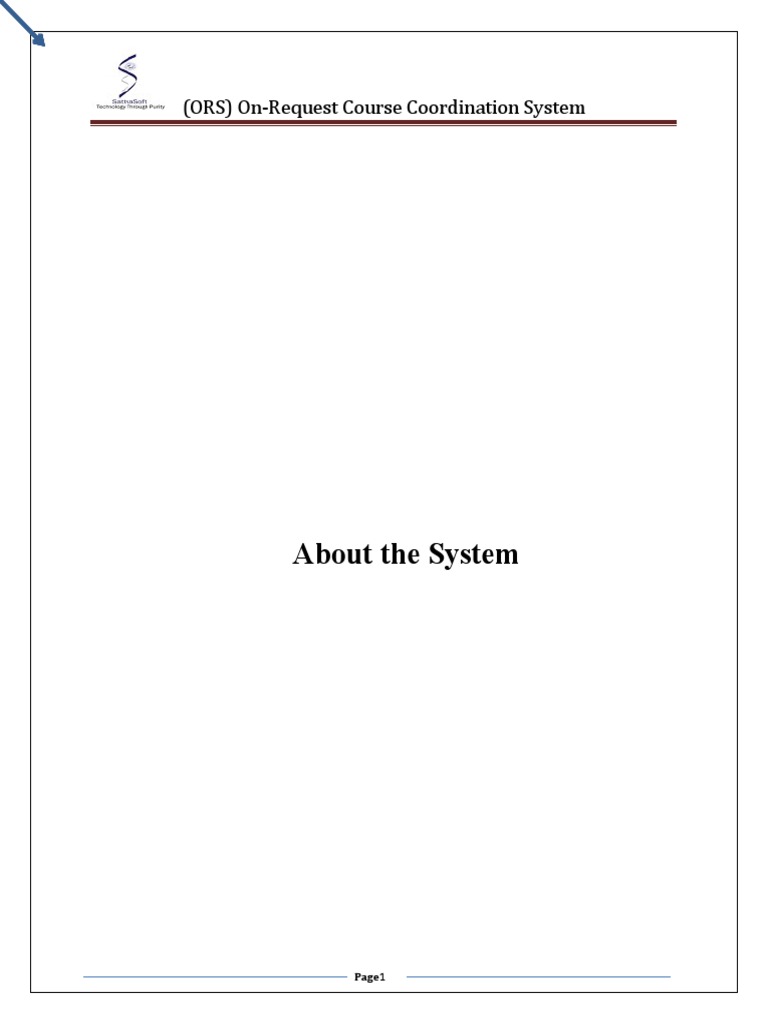ORS: Online Course Coordination System | PDF | Java (Programming ...