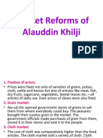 Market Reforms of Alauddin Khilji