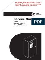 Cummins OTPC Series Service Manual