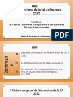 Loi de Finances 2022 CMR