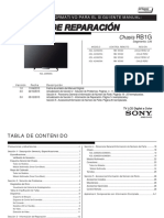 Sony - TV LCD KDL-32W605A - Service Manual