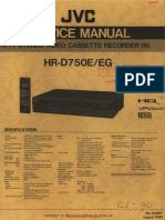 JVC - VCR HR-D750E_EG - Service Manual