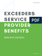 Exceeders Service: Provider Benefits