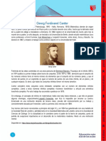 Biografía de Georg Cantor