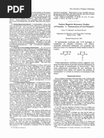 Nuclear Magnetic Resonance Studyes of Triazoles I - Tautomerism of 1,2,4-Triazole - J Org Chem 33 (7), 2956-2957 (1968)