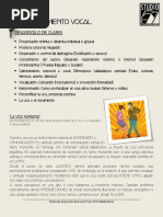 Proyección y Manejo de la Voz | PDF | Sonido | Vocal