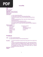 Download Environmental Problems - Lesson Plan by edith_pld SN55647468 doc pdf