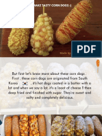 LET'S LEARN HOW TO MAKE TASTY CORN DOGS )