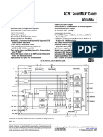 Ad1886A Ac'97 Soundmax Codec: - Converter Architecture For Improved S/N