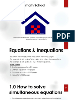 Equations and Inequations-4