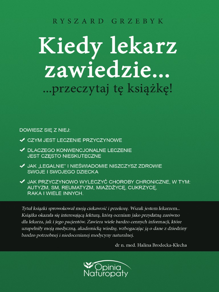 Ryszard Grzebyk Rak To Nie Wyrok Pdf