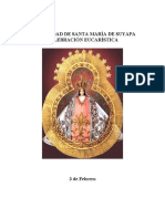 Ritual Solemnidad Virgen de Suyapa