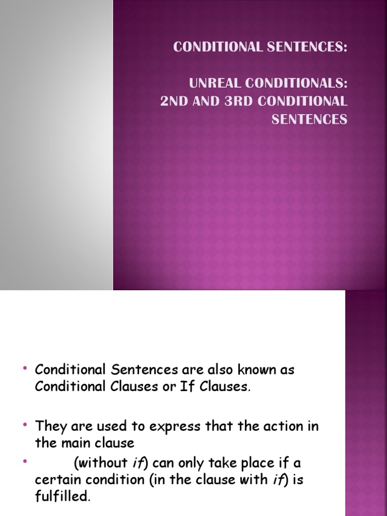 Mastering Unreal Conditionals | PDF | Syntax | Linguistic Morphology