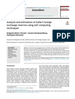 Analysis and Estimation of India S Foreign Exchange Reser - 2020 - IIMB Manageme