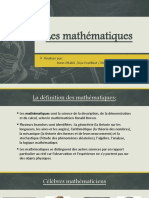 Les mathématiques