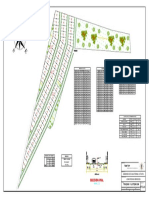 Plano de Lotizacion Los Andenes de California 2 "Lurigancho-Chosica"