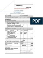 Tax Invoice: G R U K Power Plant Consultants LLP