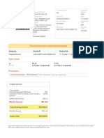 Tax Invoice: This Invoice Is Not A Valid Travel Document