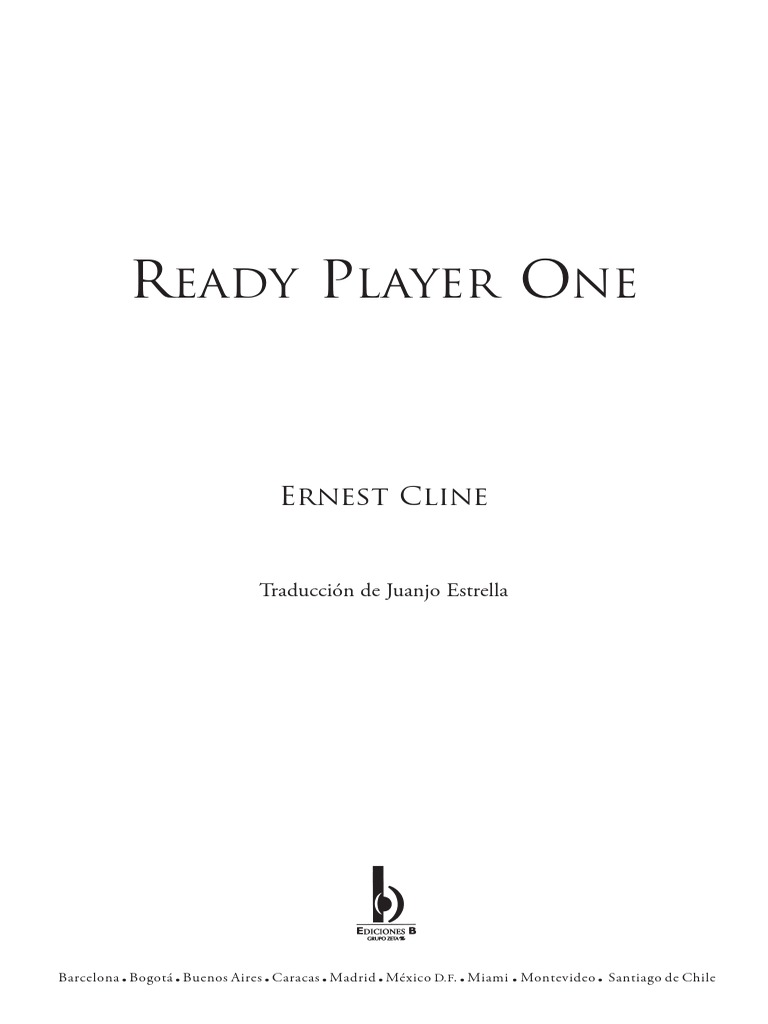 Ready Player One PDF Combustibles fósiles Verdad