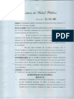 Ordenanza Sobre Enfermeros Trabajando