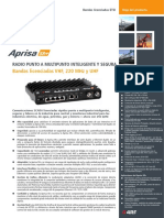 Aprisa SR+ Datasheet 2.7.1 ETSI Spanish