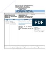 Ficha Pedagógica Del Estudiante # 33 Segundo Biología