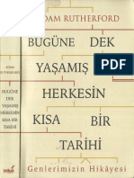 Adam Rutherford Bugüne Dek Yaşamış Herkesin Kısa Bir Tarihi İndigo Kitap