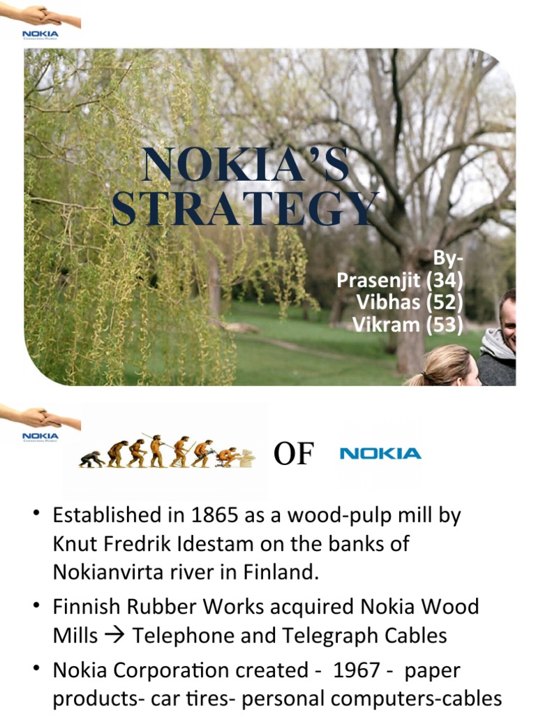 Nokia's Strategic Evolution Overview | PDF | Nokia | Mobile Phones