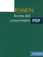 Hessen, J Teoria Del Conocimiento