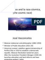 Vasconcelos and La Raza Cósmica, (The Cosmic Race) : Picture of The Cosmos