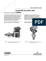 8510 and 8510B Eccentric Disc Rotary Valve Buletin