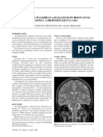 DW y RM: hallazgos en diferentes estadíos