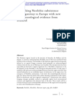 Rethinking Neolithic Subsistence at The Gateway To Europe With Archaeozoological Evidence From Istanbul