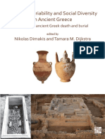 Mortuary Variability and Social Diversity in Ancient Greece by Nikolas Dimakis and Tamara M. Dijkstra