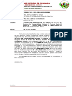 INFORME N° 01 ASIGNACION PRESUPUESTAL