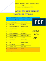 Equipos de Trabajo-Grupo Dividido