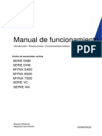 Manual de Oper Series DNM, VC, NX MYNX 54-65-75