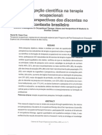 CRUZ, 2003. Inverstigação Cientifica Dna to - Visões e Perspectivas Dos Discentes No Contexto Brasileiro