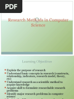 Research Methods in Computer Science