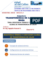 Clase Nº5 TEMA RESISTENCIA TÉRMICA Y COEFICIENTE