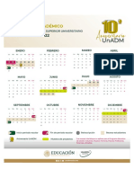 Calendario Academico 2022