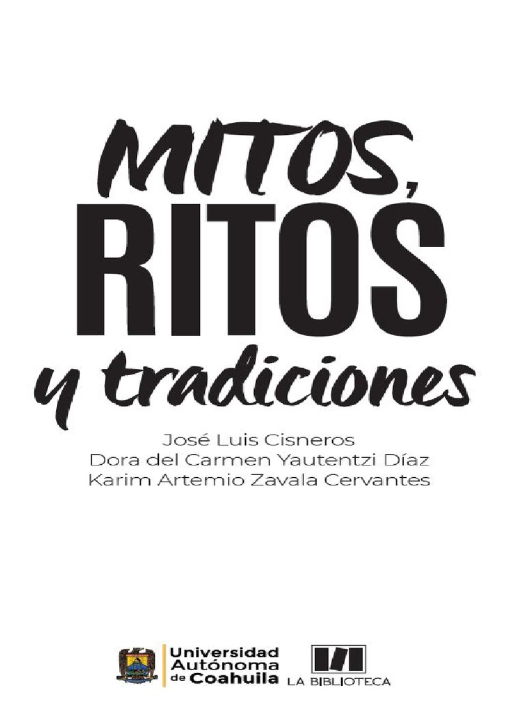 2021 Cap Libro Mitos, Ritos y Tradiciones JLC PDF Brujería Amor