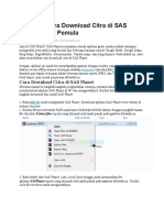 Panduan Cara Download Citra Di SAS Planet Untuk Pemula