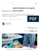 How to use digital simulations to prepare students for future careers _ THE Campus Learn, Share, Connect